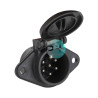 Conector eléctrico hembra 7 vías
