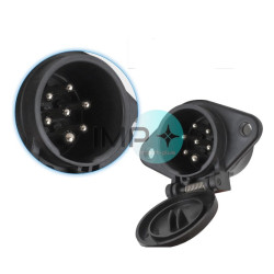 Conector eléctrico hembra 7 vías